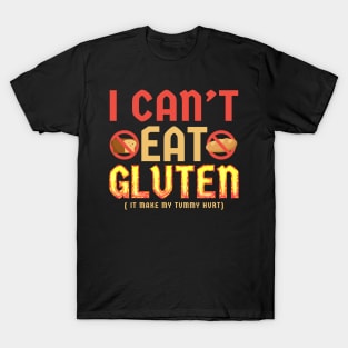 i cant eat gluten T-Shirt